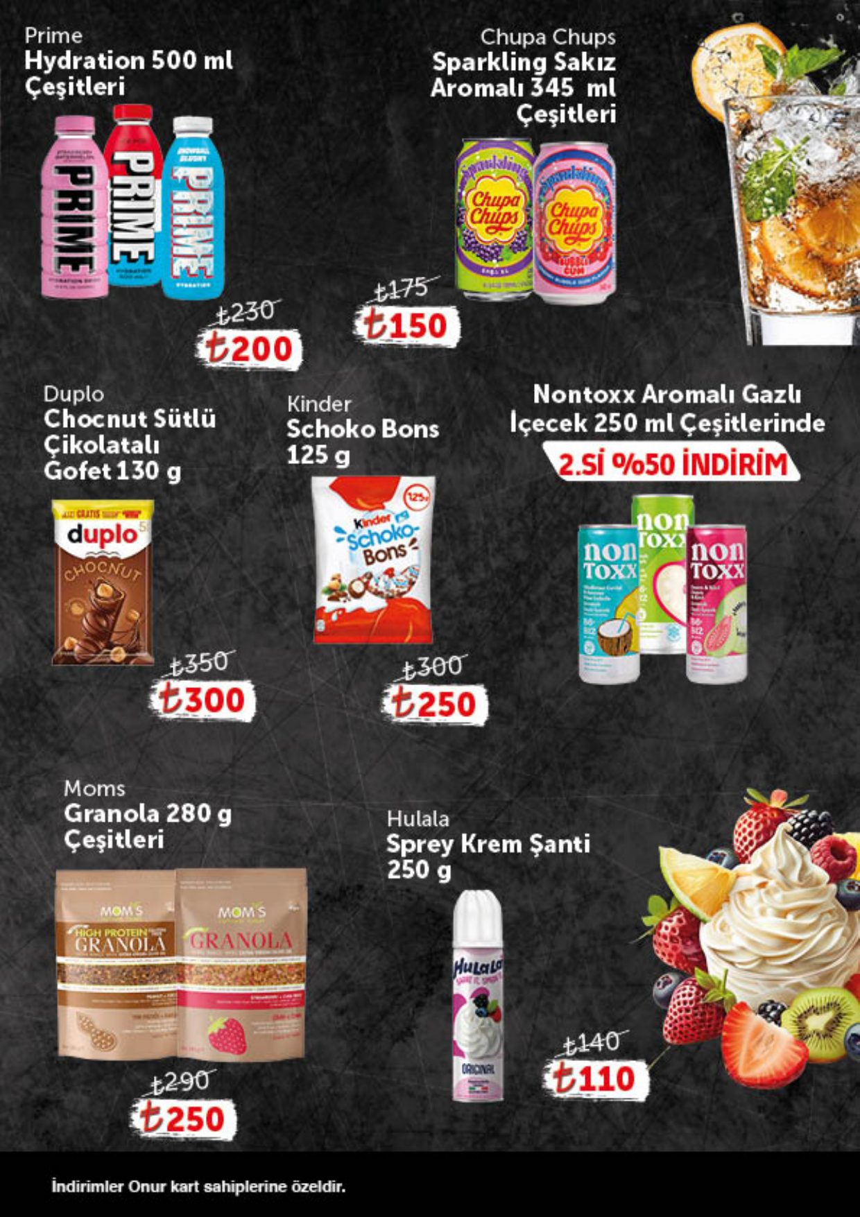 Onur Market Broşürü Onur Gurme'de Bu Hafta 11-24 Ağustos — sayfa 11