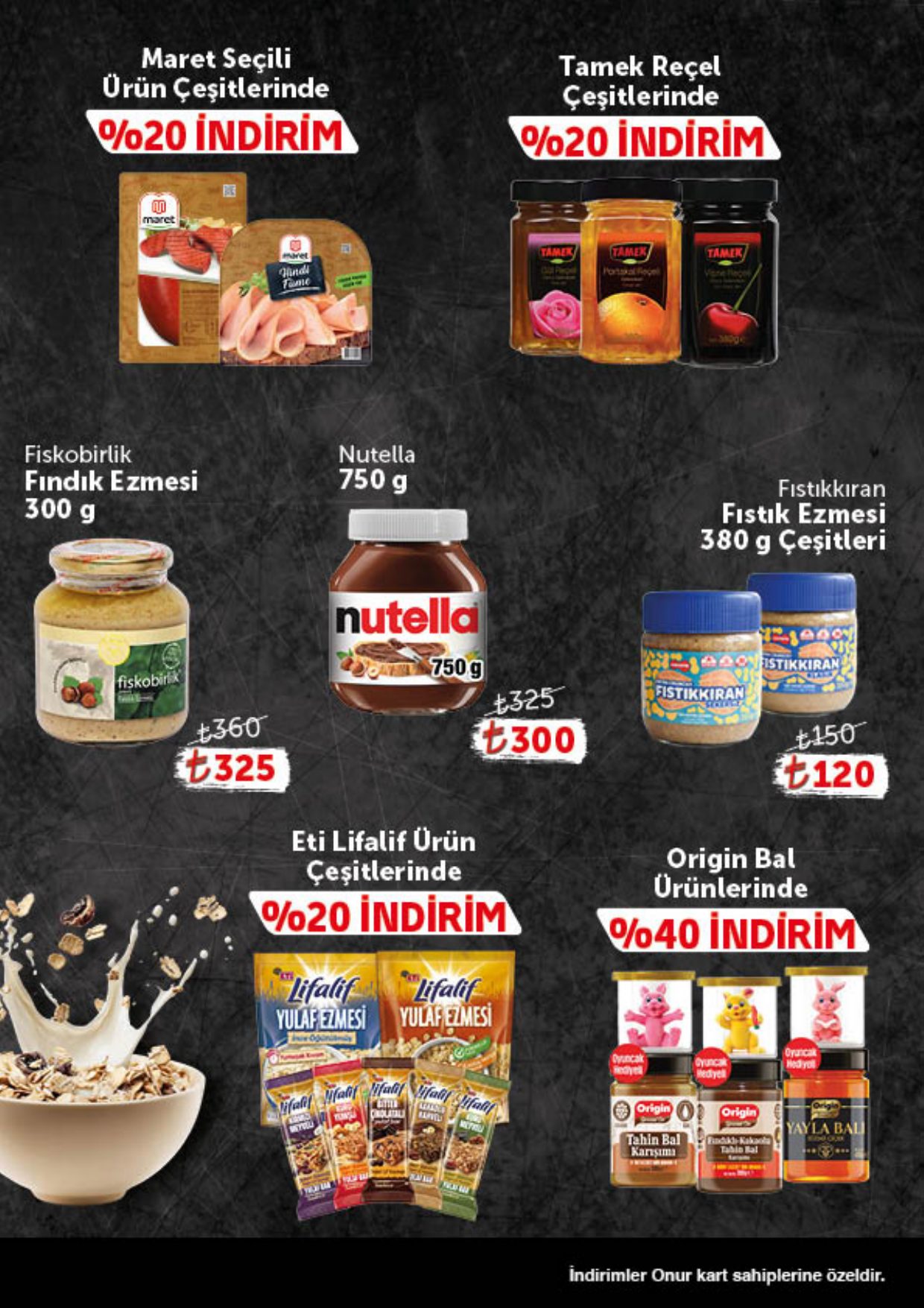 Onur Market Broşürü Onur Gurme'de Bu Hafta 11-24 Ağustos — sayfa 3