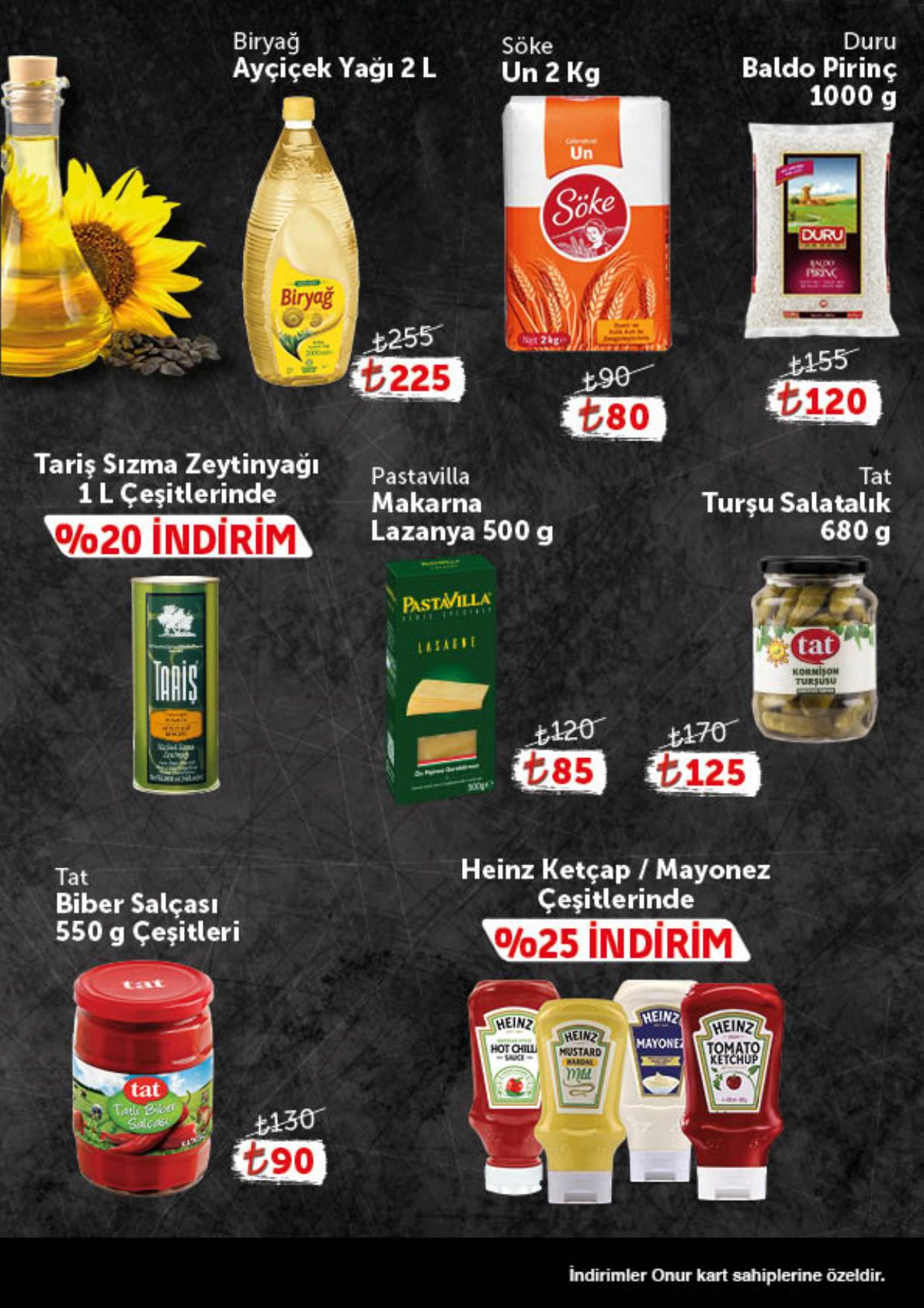 Onur Market Broşürü Onur Gurme'de Bu Hafta 11-24 Ağustos — sayfa 7