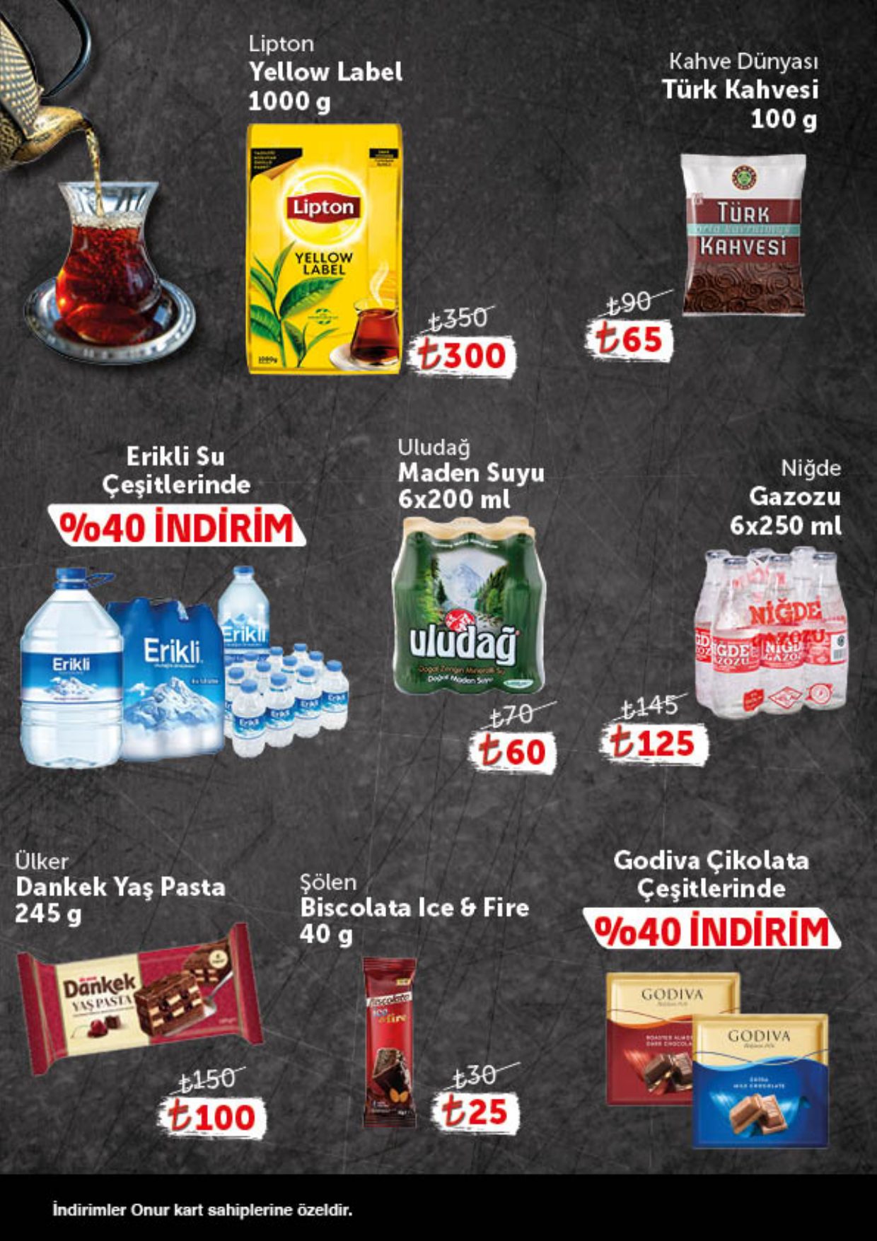 Onur Market Broşürü Onur Gurme'de Bu Hafta 11-24 Ağustos — sayfa 9