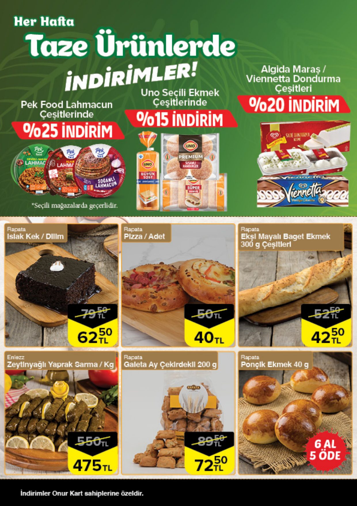 Onur Market Broşürü İstanbul Taze Ürünlerde İndirimler 23-29 Temmuz — sayfa 4