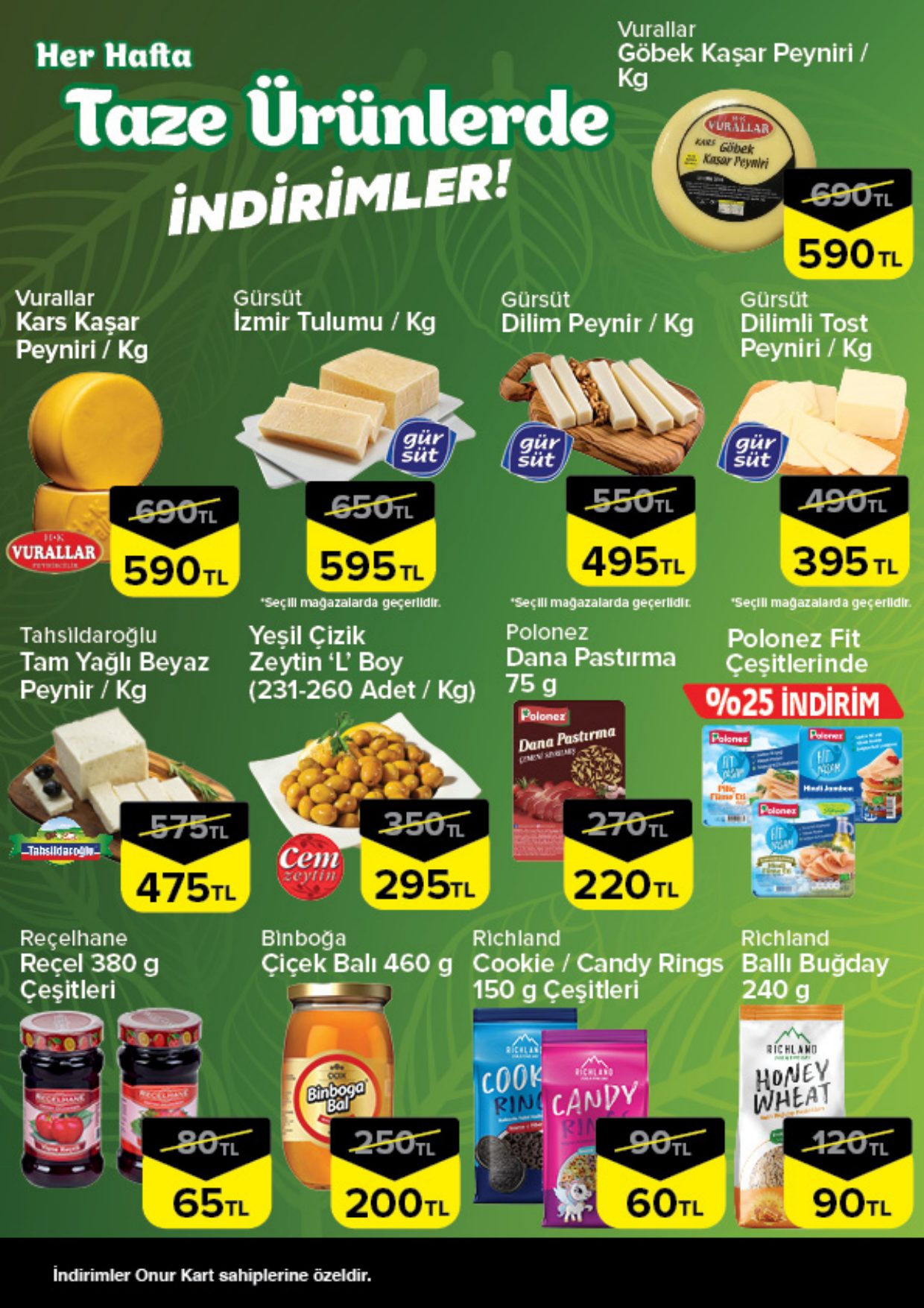 Onur Market Broşürü İstanbul Taze Ürünlerde İndirimler 17-23 Eylül — sayfa 2