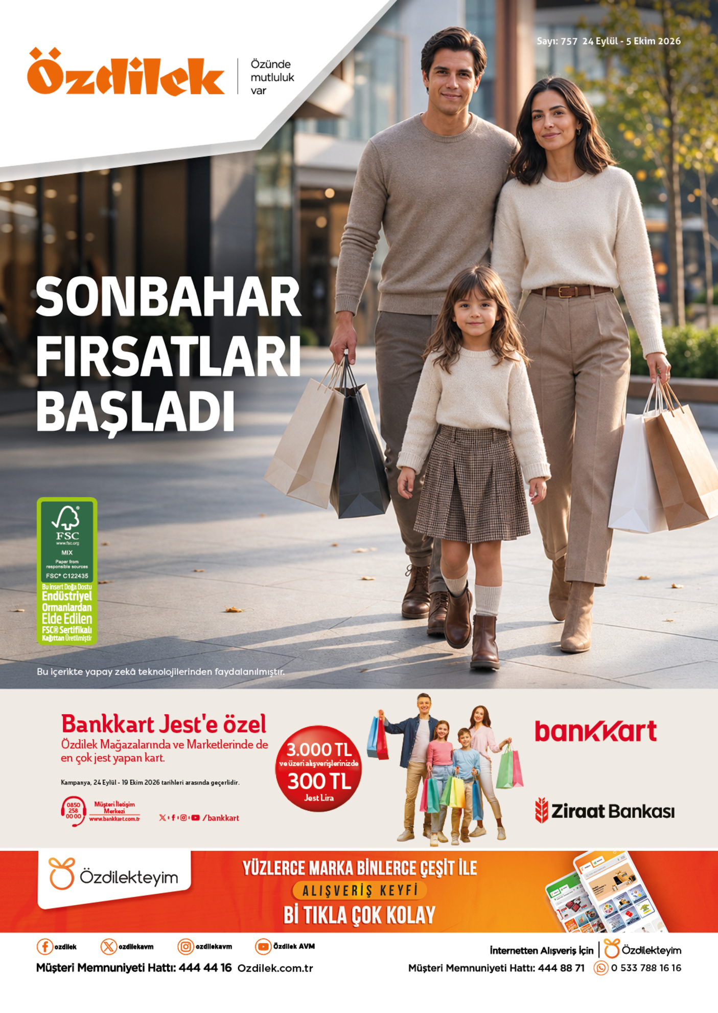 Özdilek Broşürü Sonbahar Fırsatları Başladı 24 Eylül-5 Ekim — sayfa 1