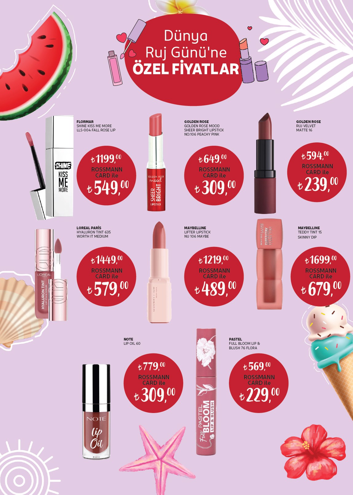 Rossmann Broşürü Temmuz Güzellik — sayfa 17