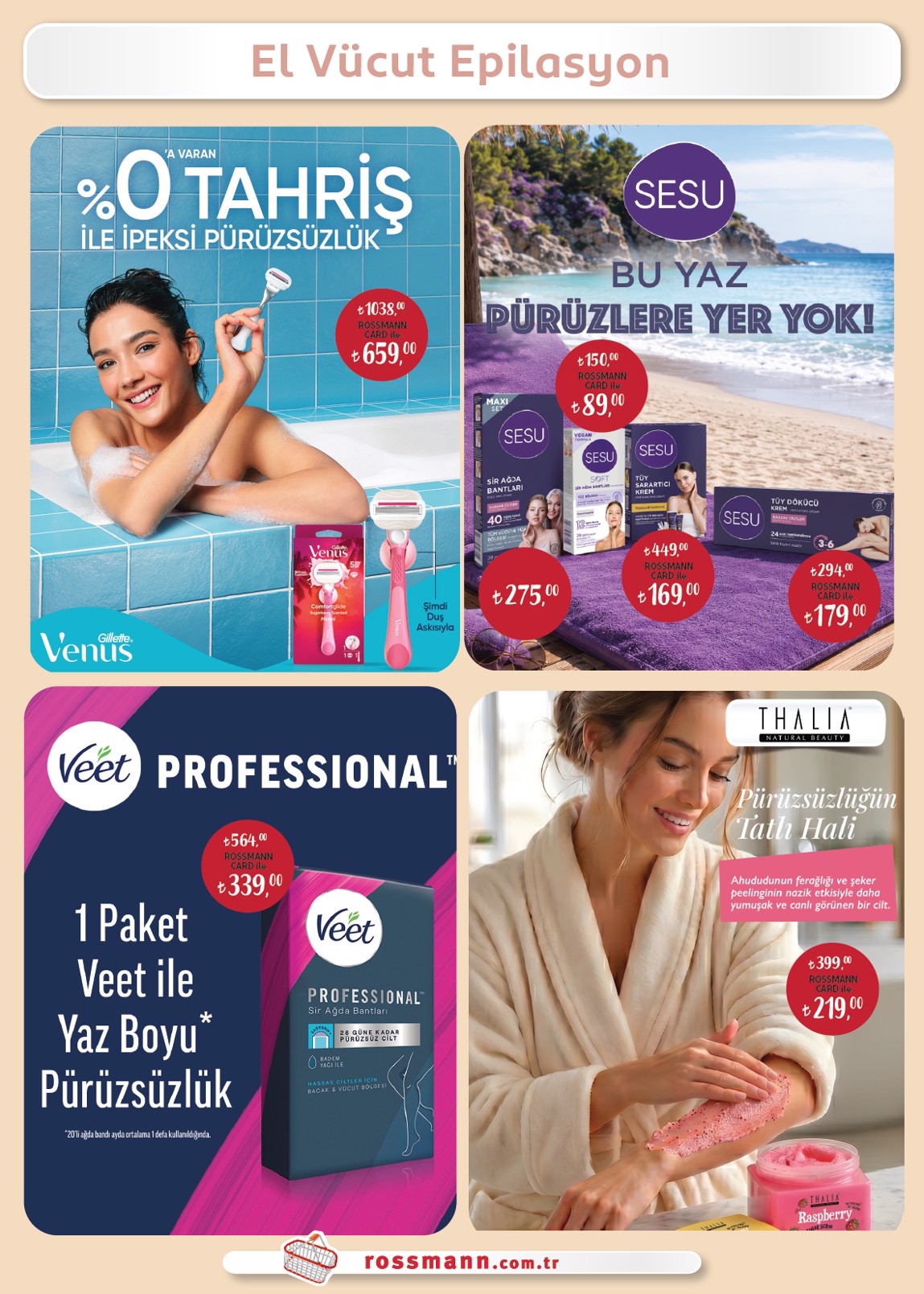 Rossmann Broşürü Temmuz Kişisel Bakım — sayfa 24