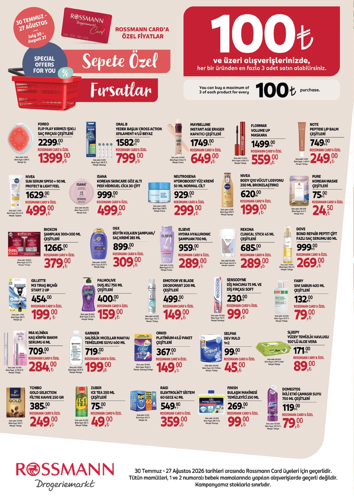 Rossmann Broşürü Ağustos Ev Ve Yaşam — sayfa 6