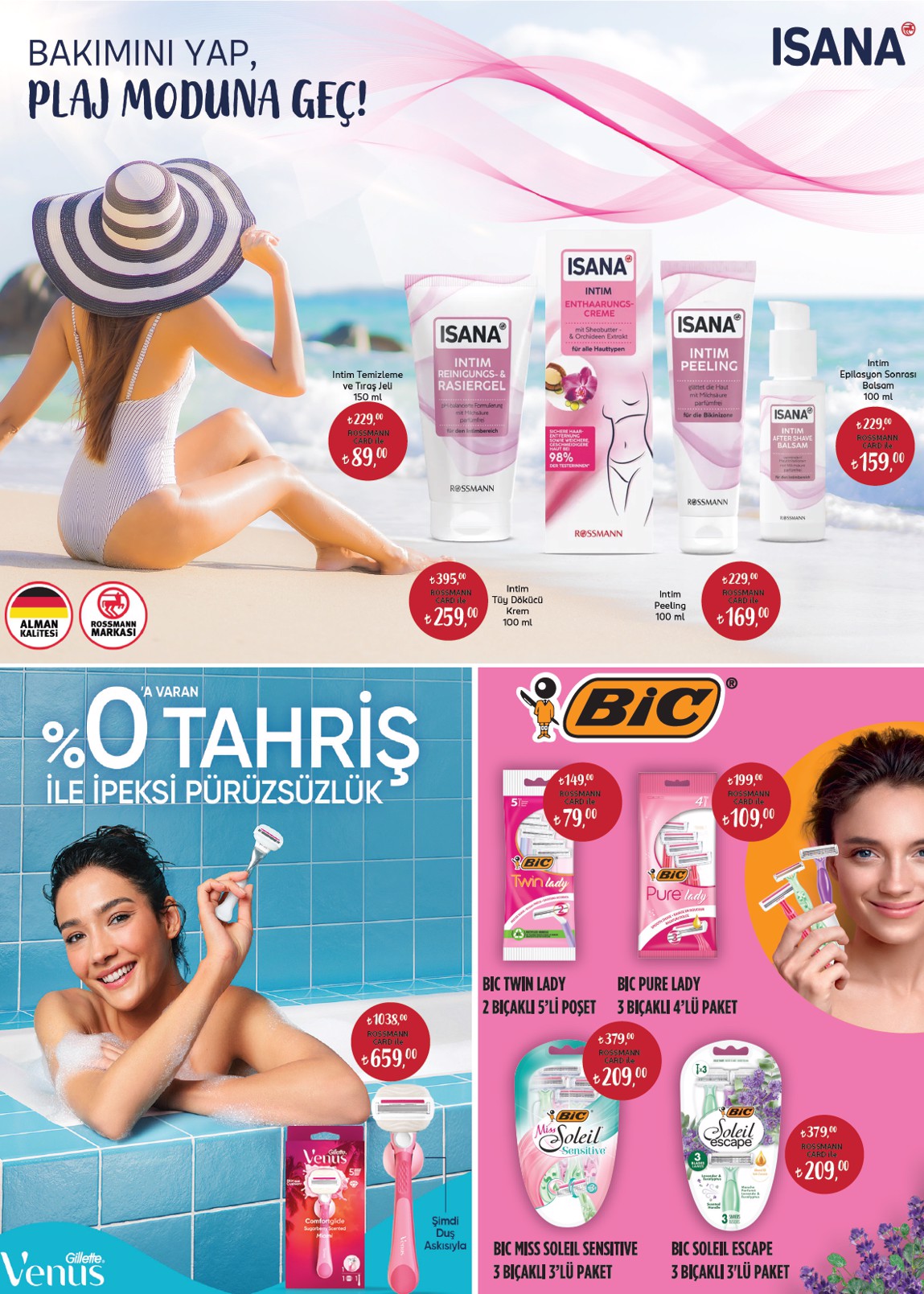 Rossmann Broşürü Ağustos Kişisel Bakım — sayfa 22