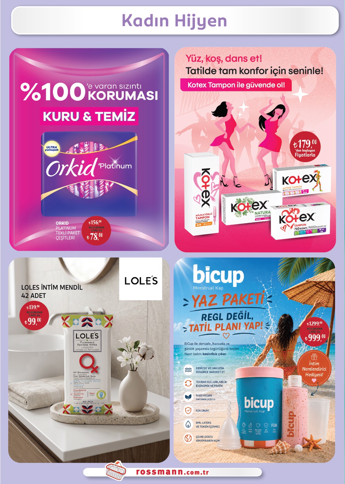 Rossmann Broşürü Ağustos Kişisel Bakım — sayfa 26