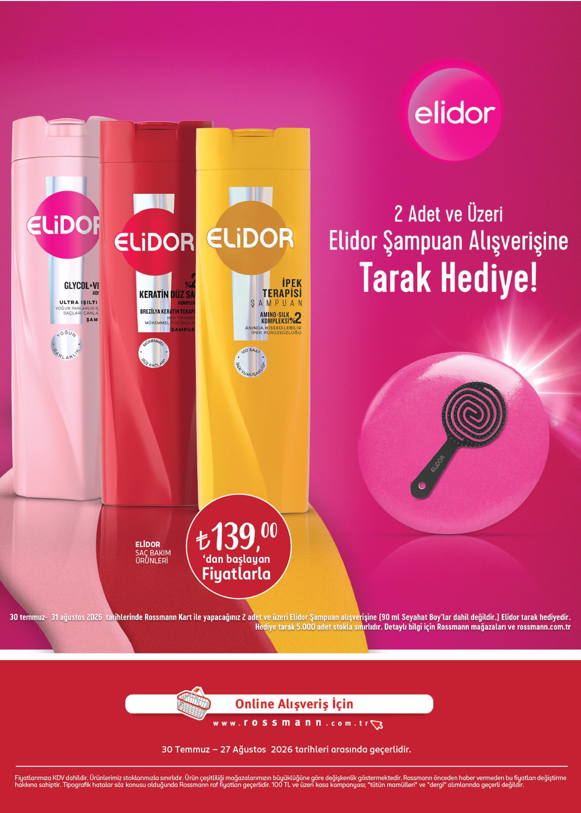 Rossmann Broşürü Ağustos Kişisel Bakım — sayfa 30