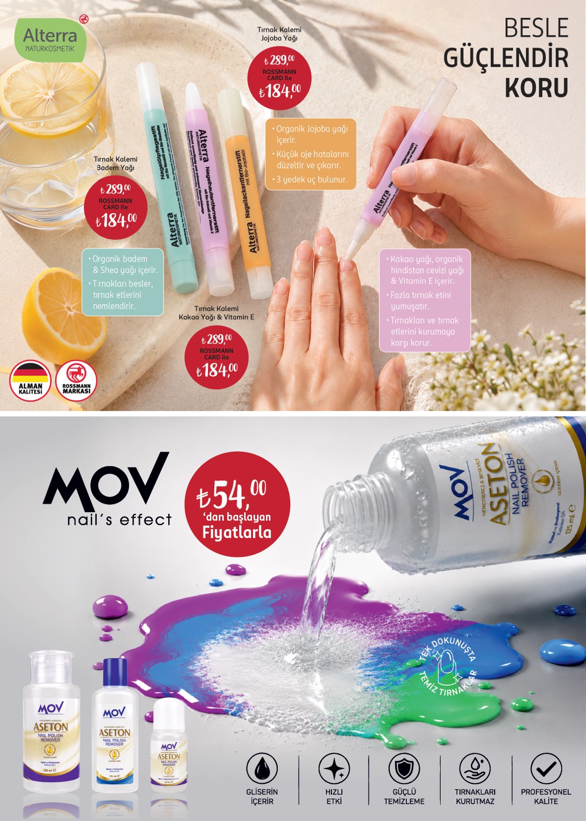 Rossmann Broşürü Ağustos Güzellik — sayfa 15