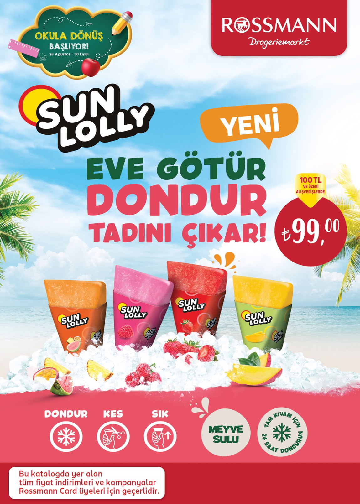 Rossmann Broşürü Eylül Back To School