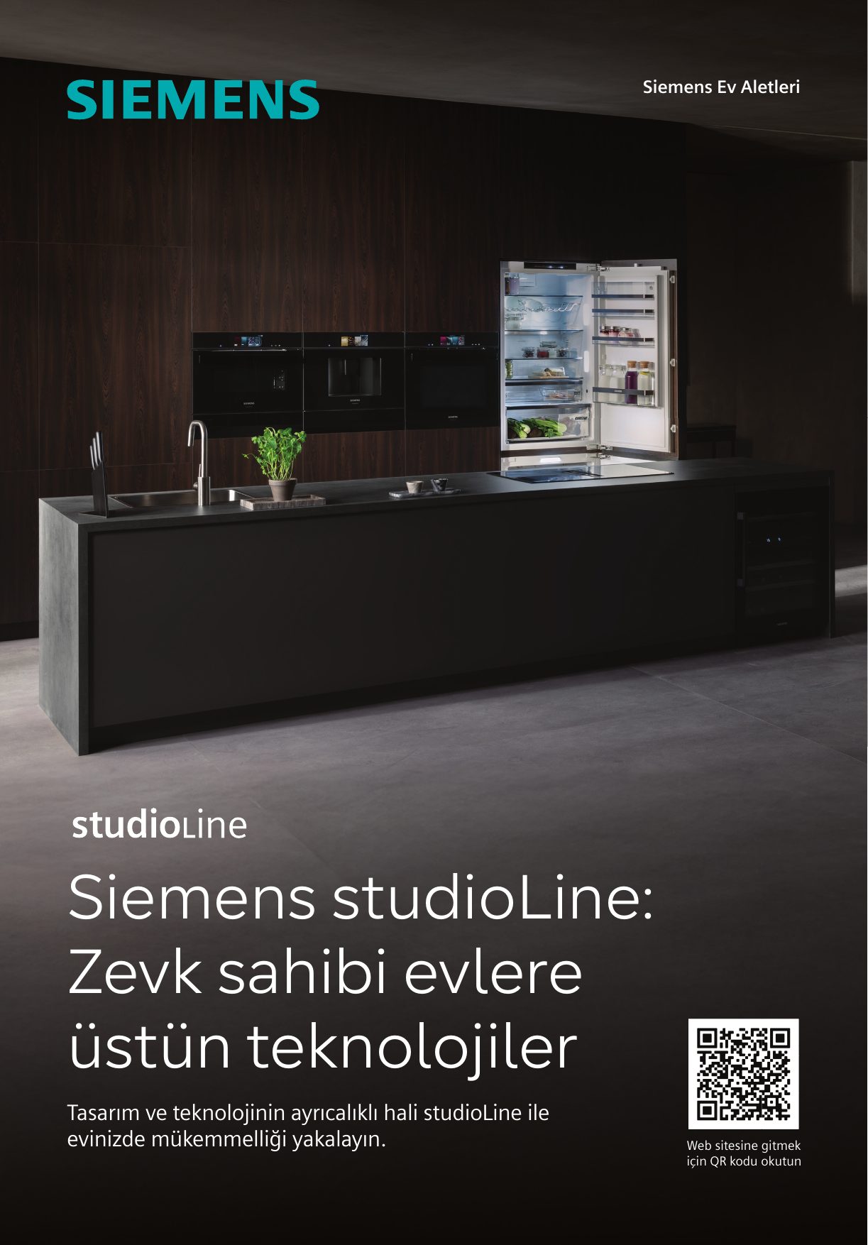 Siemens Ev Aletleri Broşürü StudioLine Kataloğu