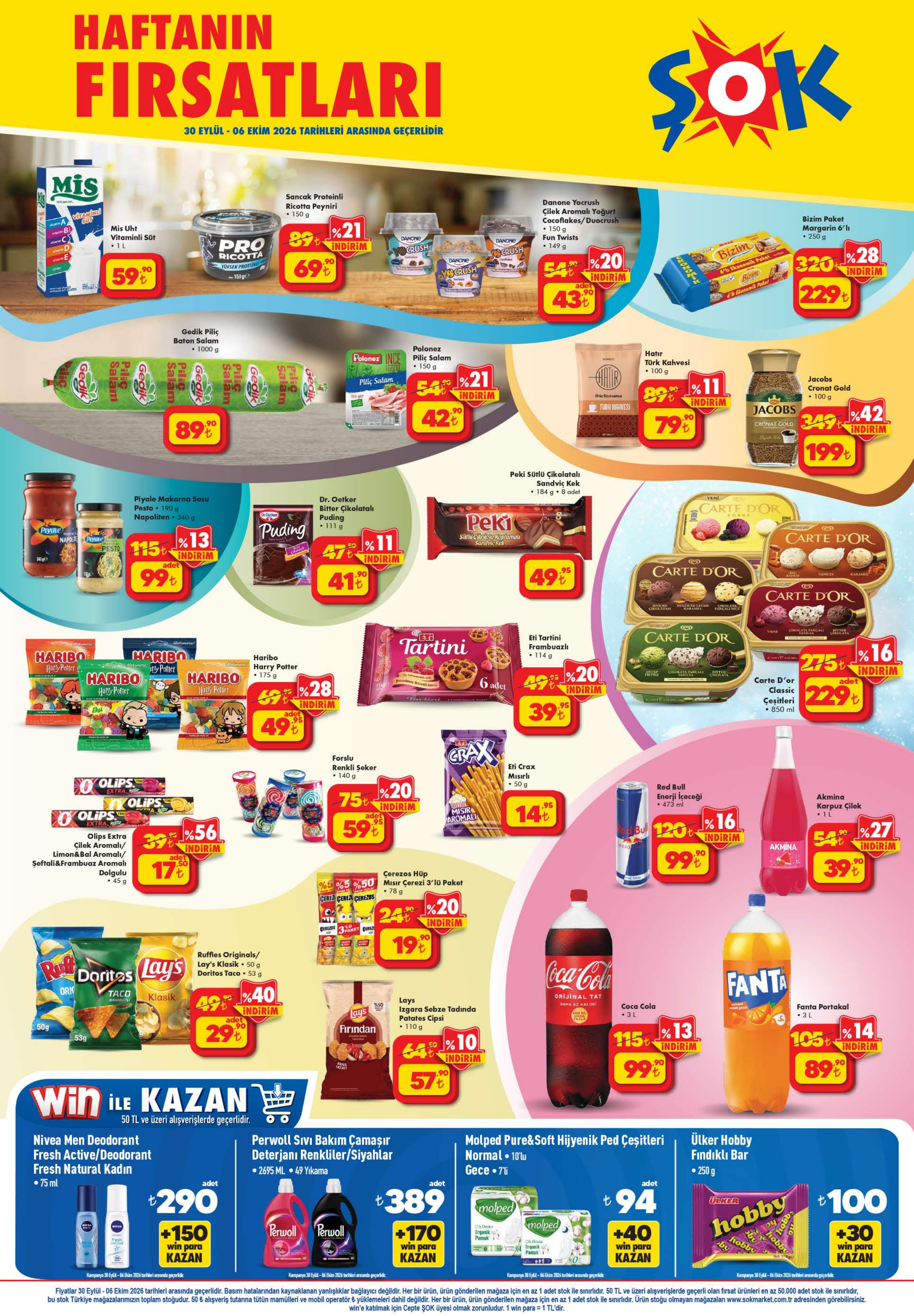ŞOK Broşürü Çarşamba Fırsatları — sayfa 1