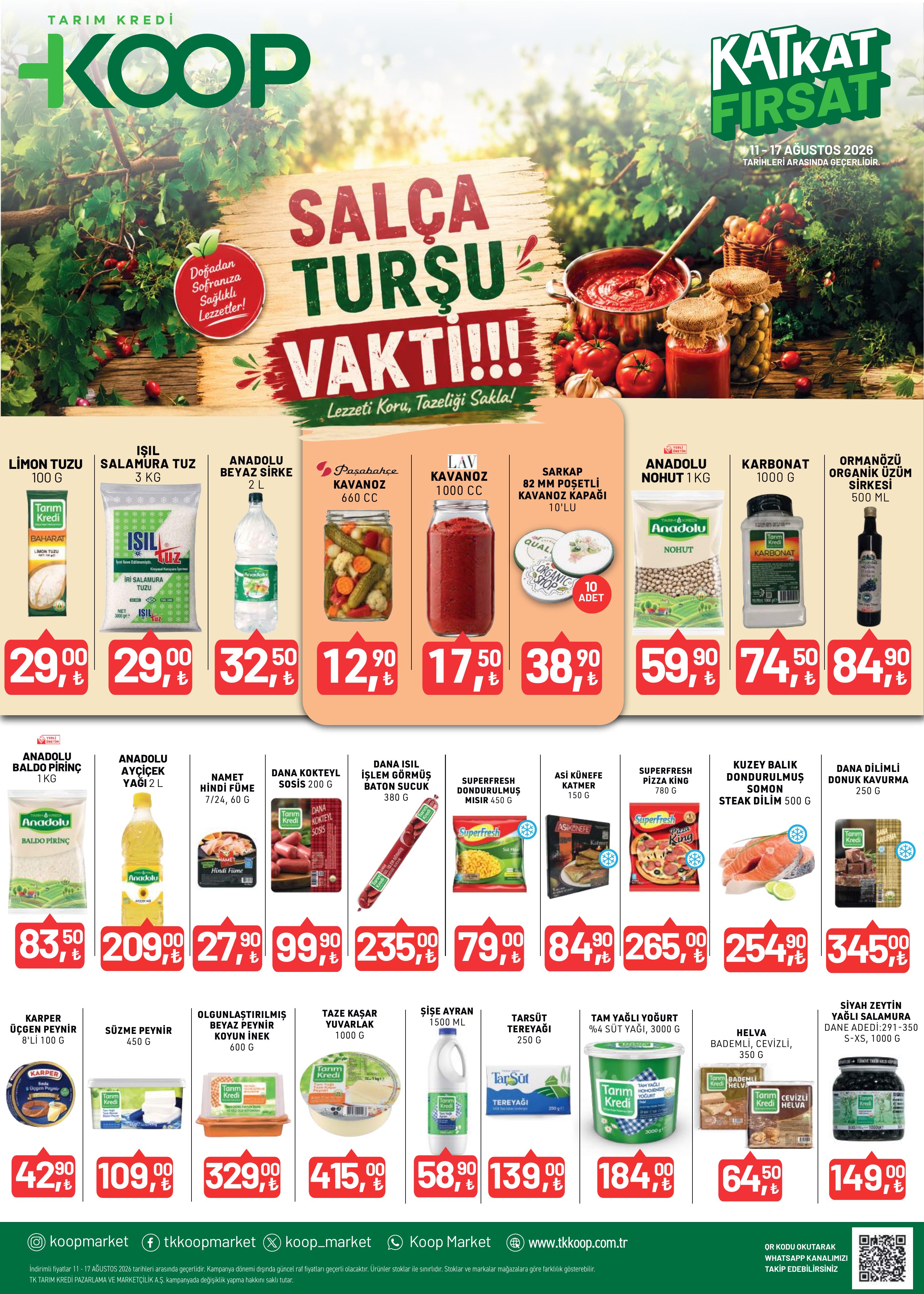 Tarım Kredi Koop Broşürü Kat Kat Fırsat