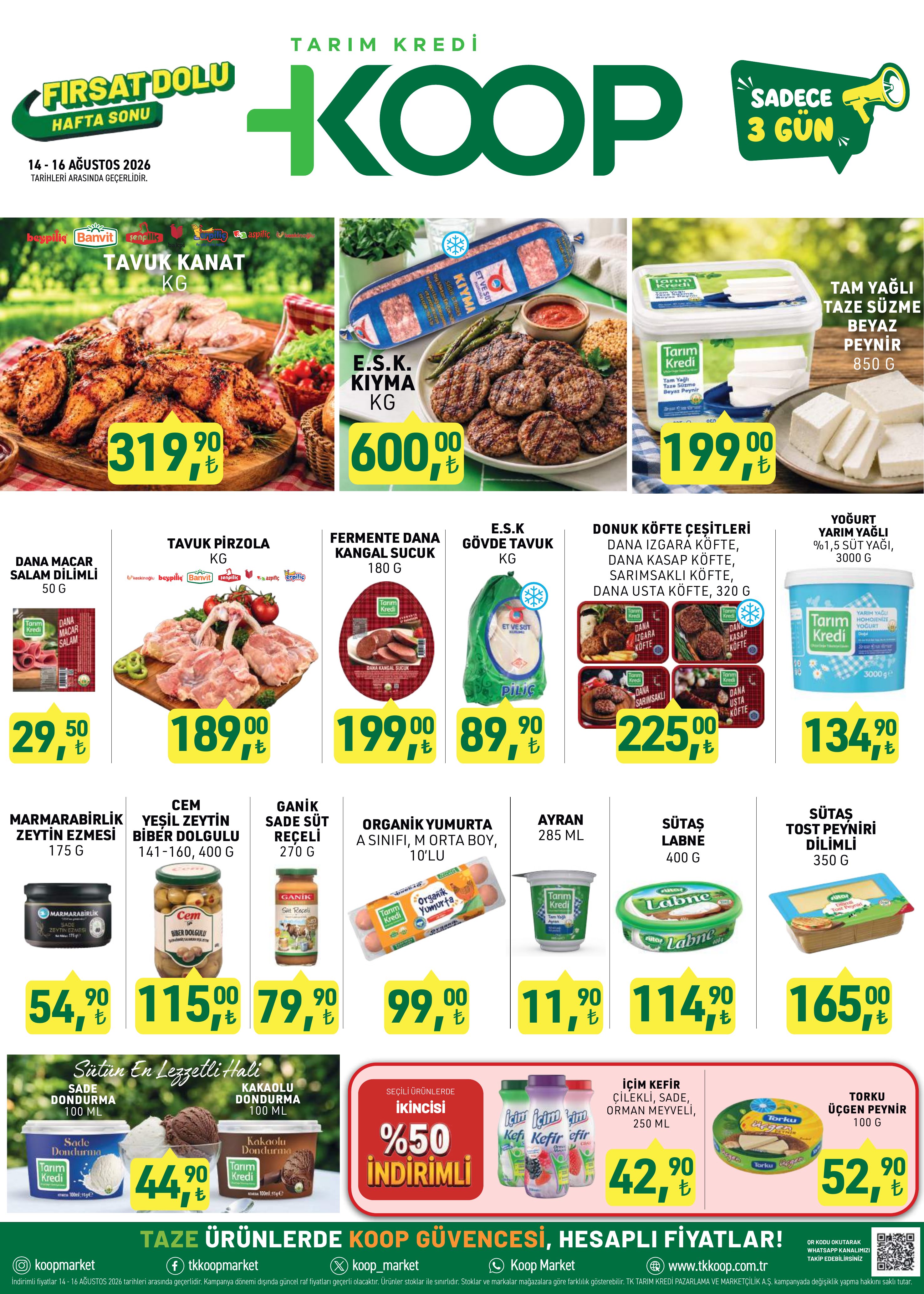 Tarım Kredi Koop Broşürü Haftasonu — sayfa 1