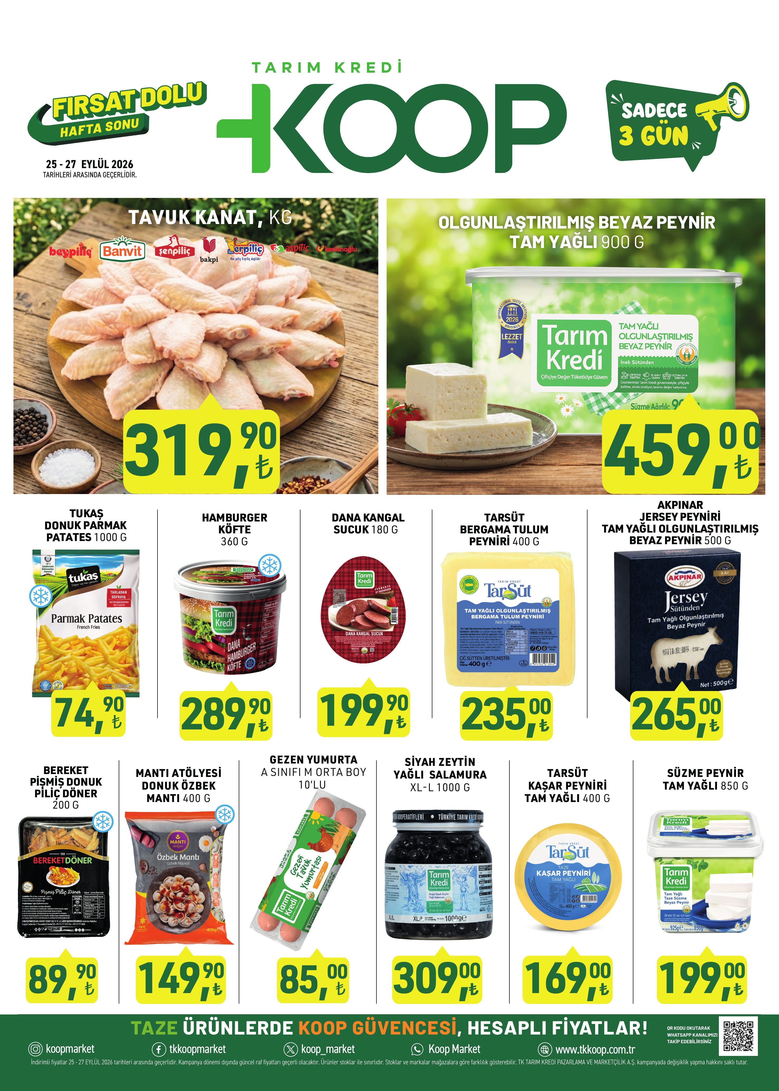 Tarım Kredi Koop Broşürü Hafta Sonu