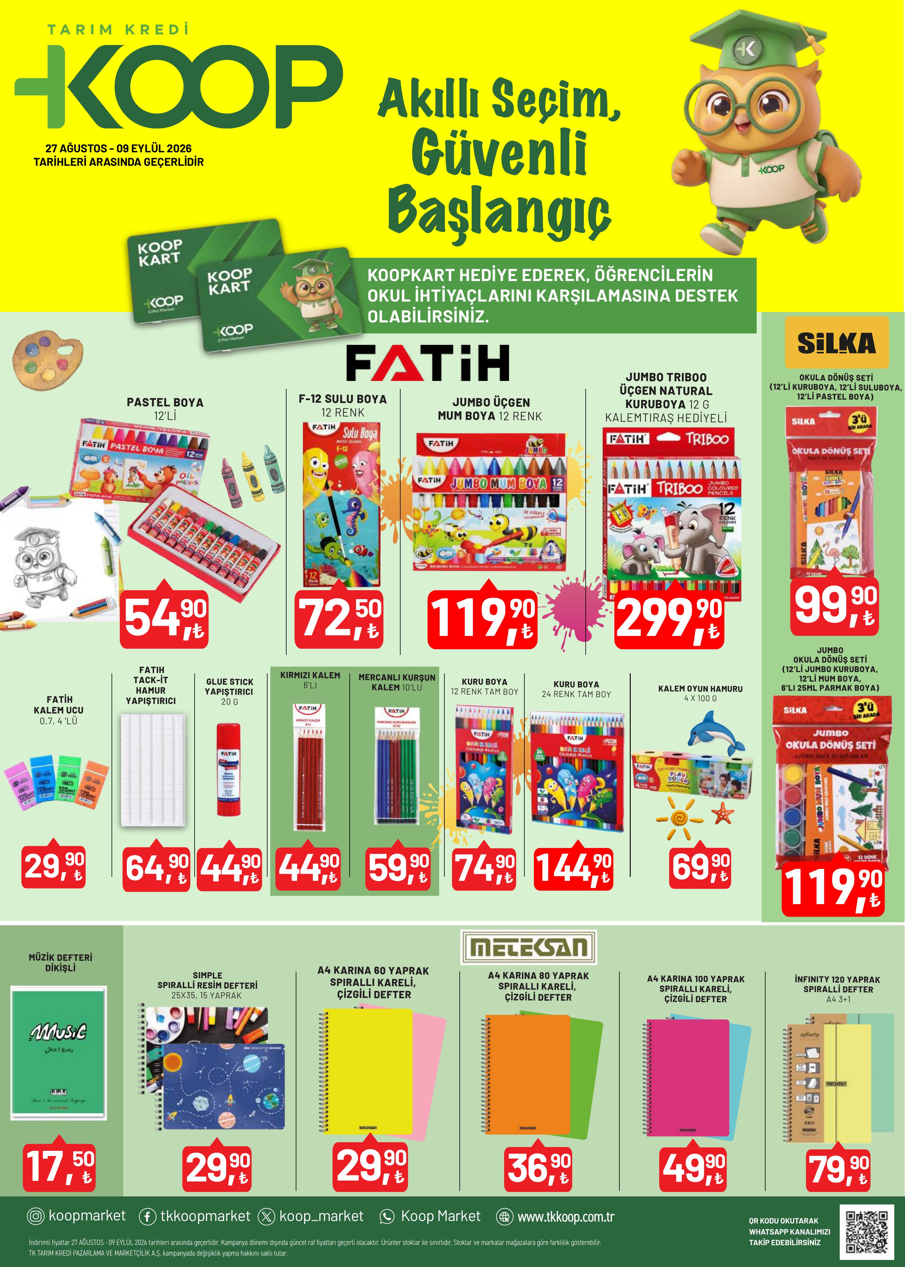 Tarım Kredi Koop Broşürü Okula Donus — sayfa 1