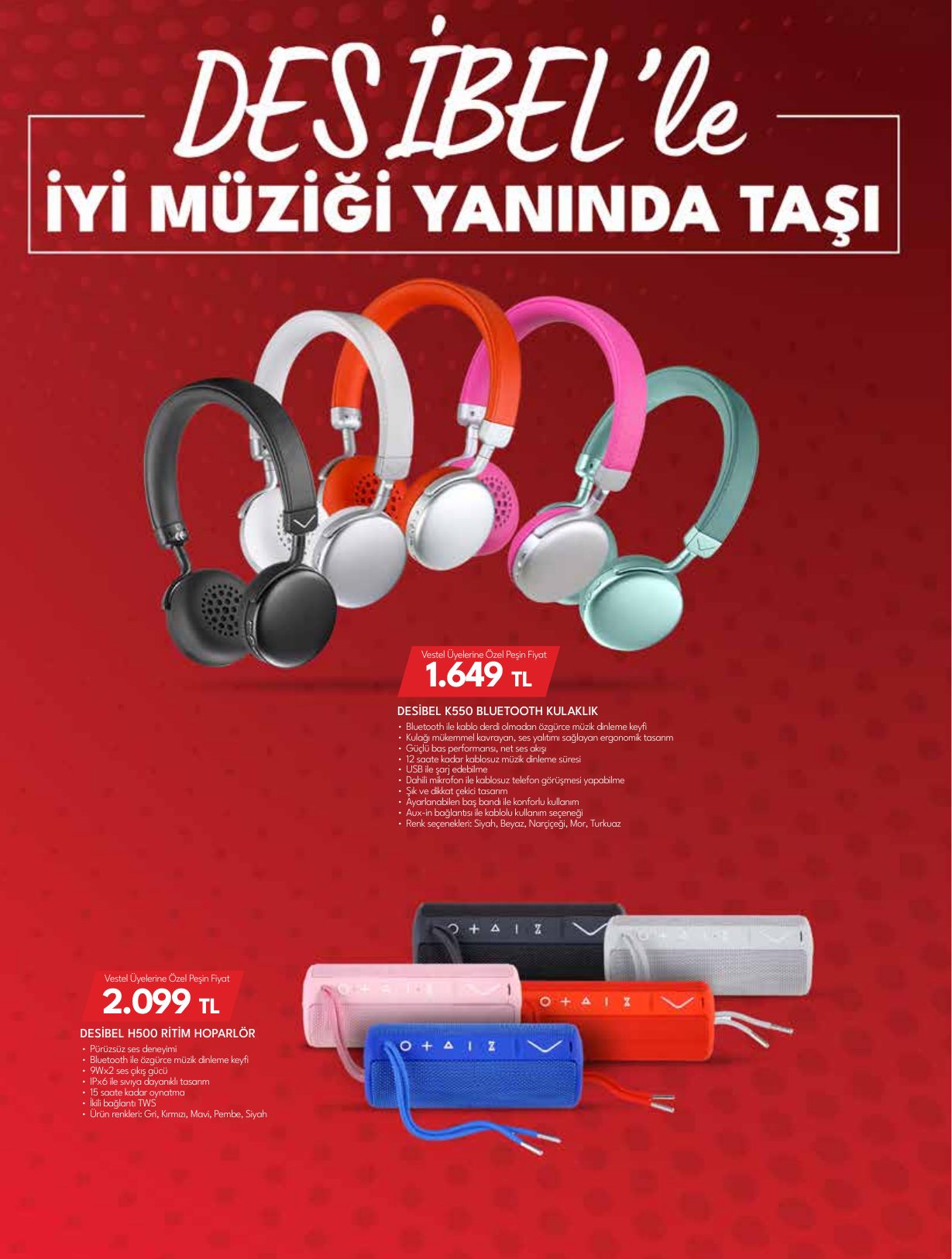 Vestel Broşürü Temmuz 2026 Mobil ve Akıllı Ürünler — sayfa 10