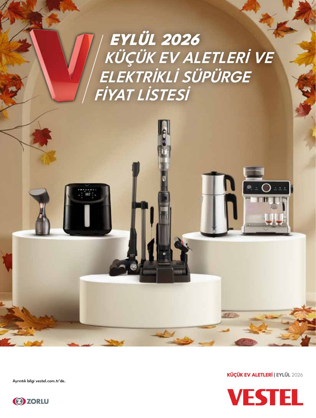 Vestel Broşürü Eylül 2026 Küçük Ev Aletleri