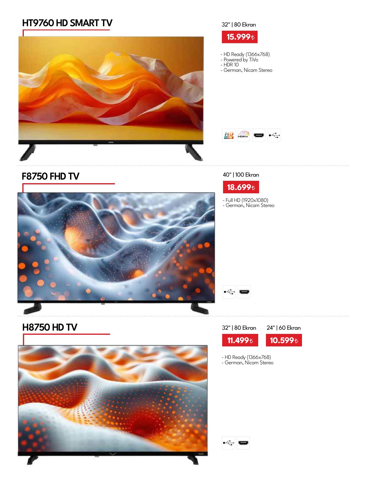 Vestel Broşürü Temmuz Tüketici Elektroniği — sayfa 19