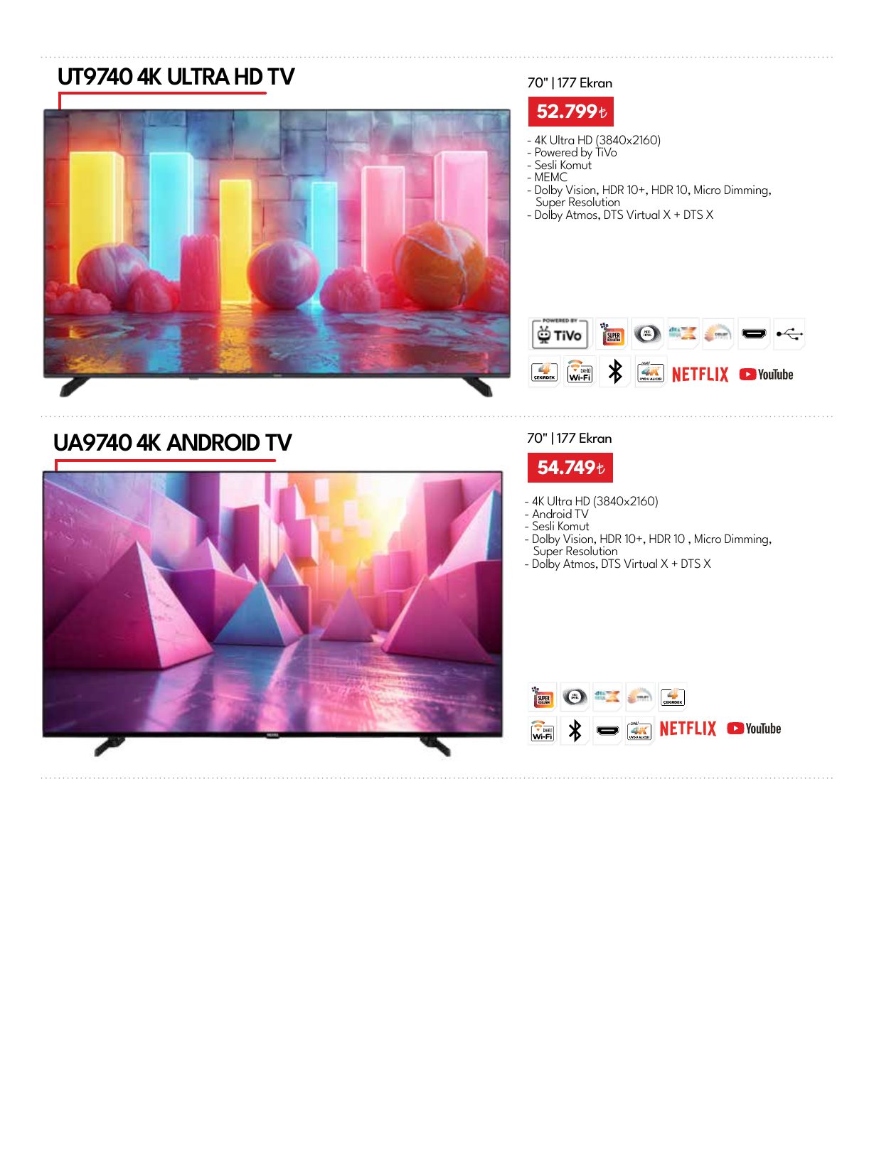 Vestel Broşürü Temmuz Tüketici Elektroniği — sayfa 20
