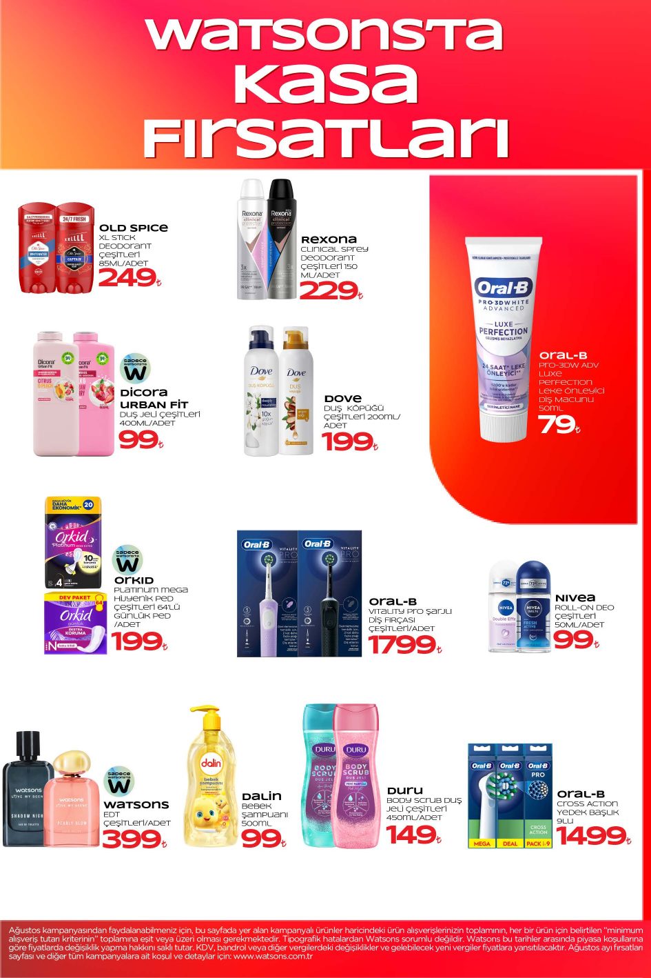 Watsons Broşürü AĞUstos 2026 — sayfa 11