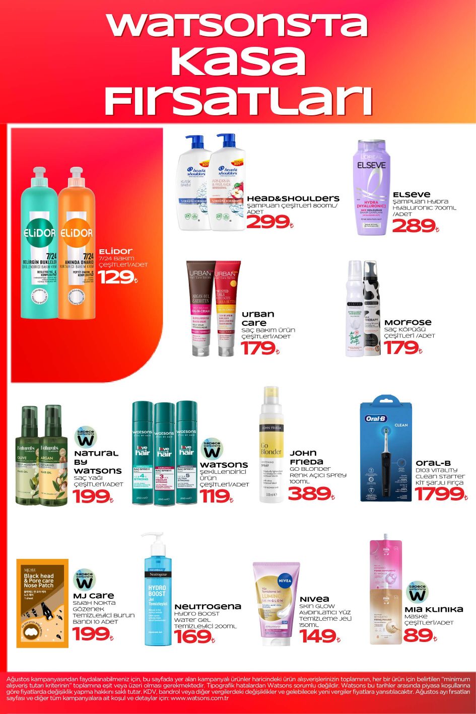 Watsons Broşürü AĞUstos 2026 — sayfa 12