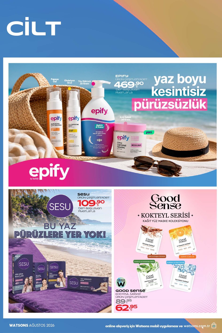 Watsons Broşürü AĞUstos 2026 — sayfa 26