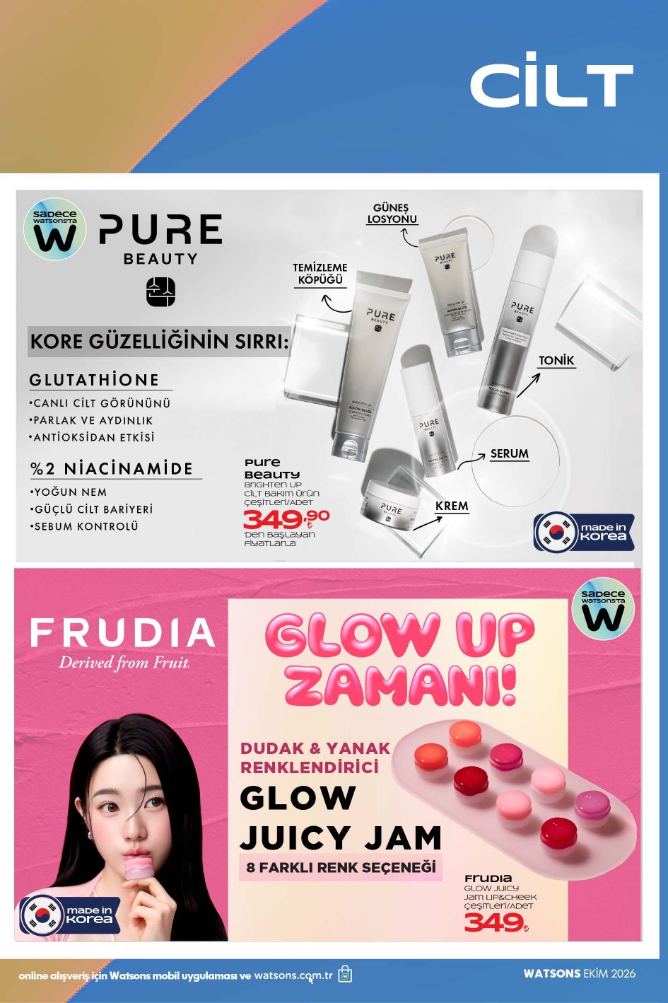 Watsons Broşürü Ekim 2026 — sayfa 29