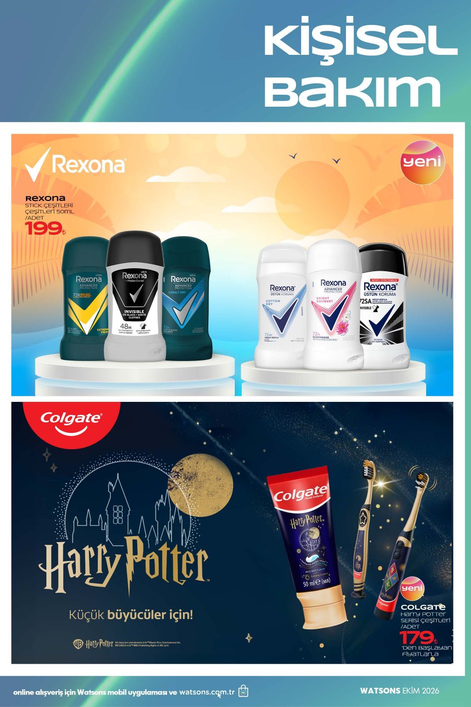 Watsons Broşürü Ekim 2026 — sayfa 44