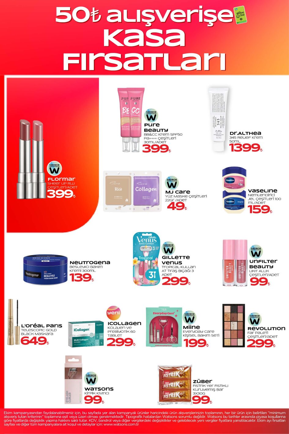 Watsons Broşürü Ekim 2026 — sayfa 11