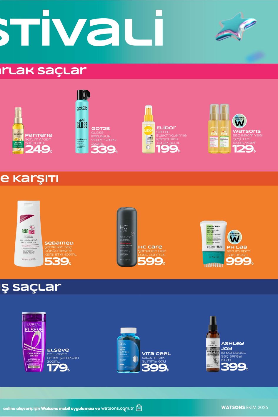 Watsons Broşürü Ekim 2026 — sayfa 13