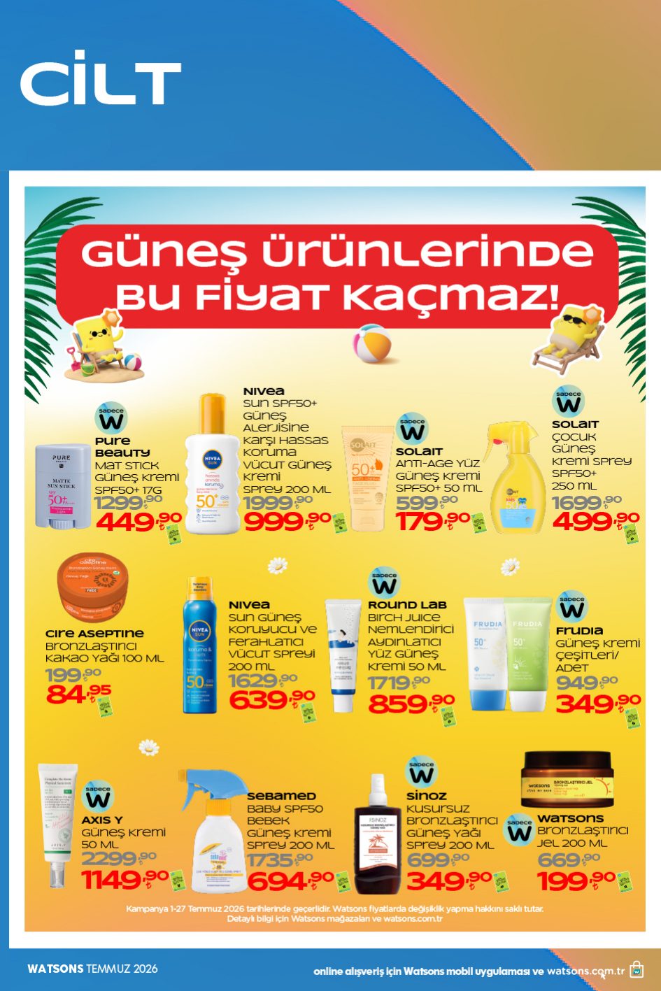 Watsons Broşürü Temmuz 2026 — sayfa 17