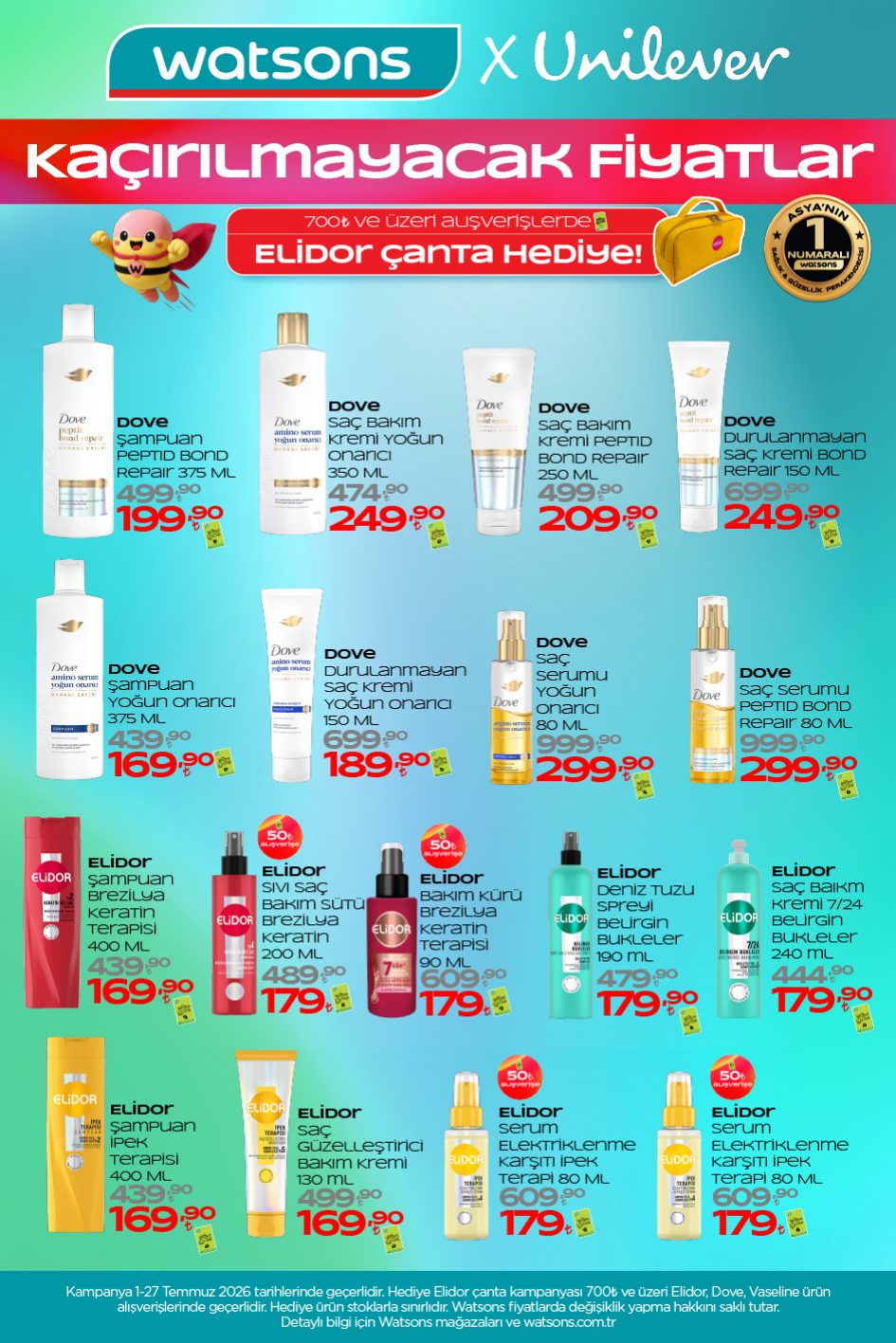 Watsons Broşürü Temmuz 2026 — sayfa 2