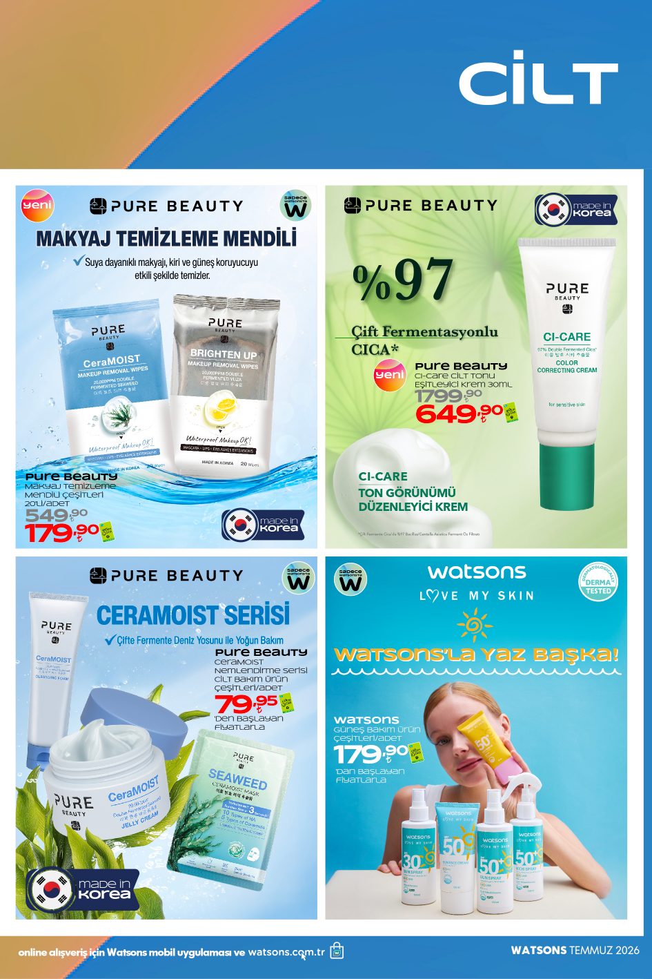 Watsons Broşürü Temmuz 2026 — sayfa 26