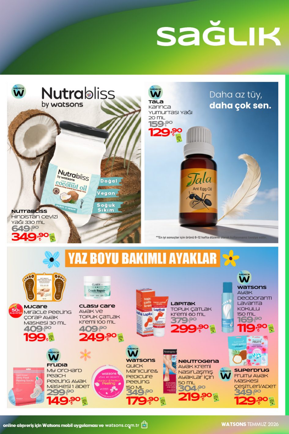 Watsons Broşürü Temmuz 2026 — sayfa 46
