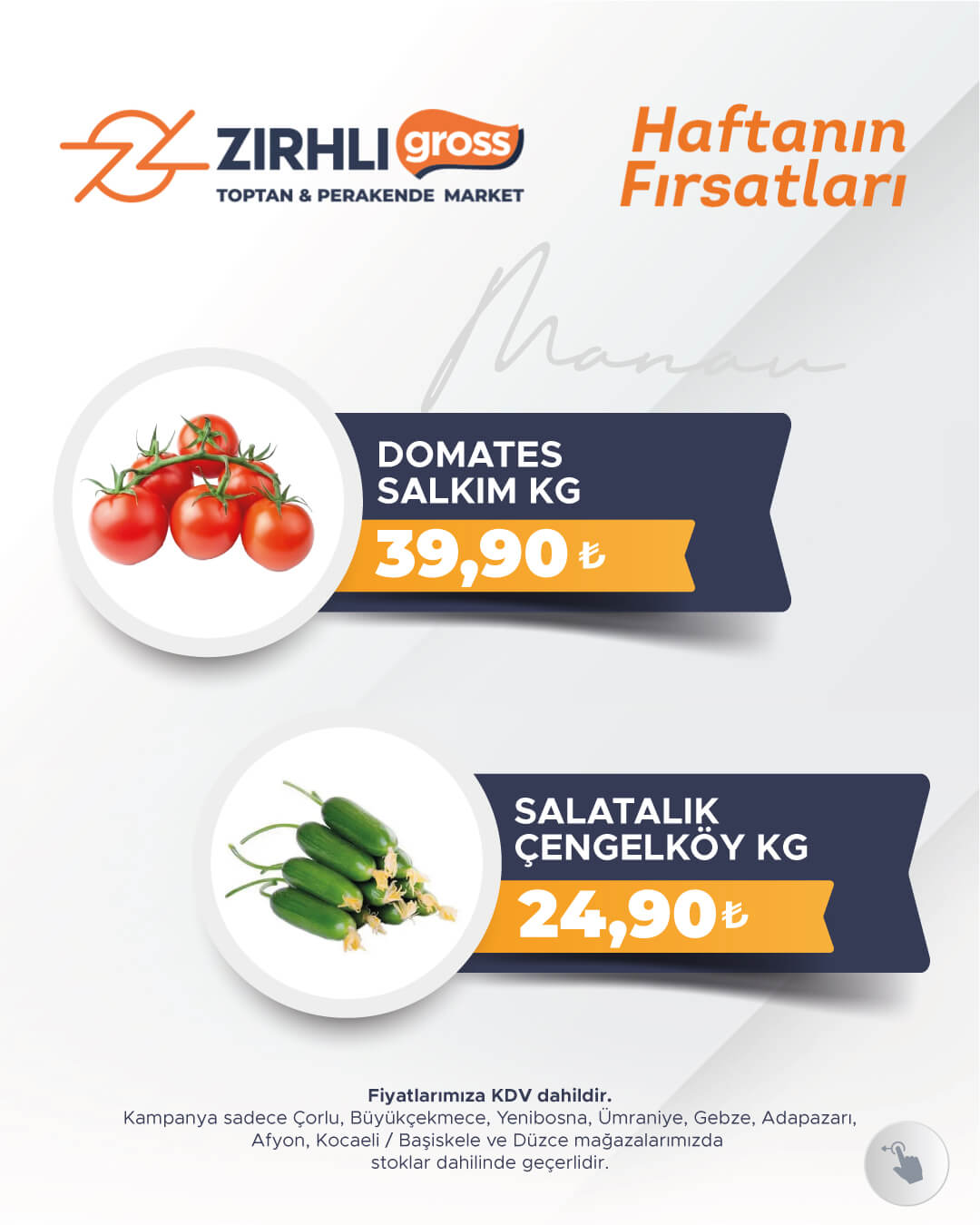 Zırhlı Toptan Market Broşürü 17-19 Temmuz — sayfa 1