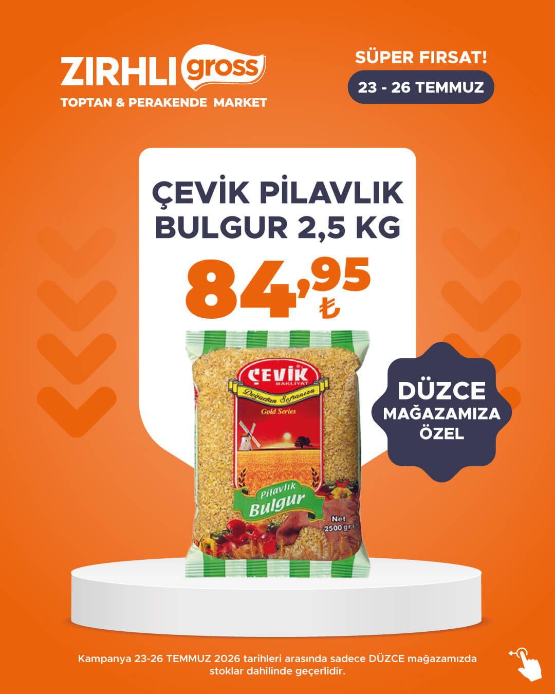 Zırhlı Toptan Market Broşürü 23-26 Temmuz — sayfa 10