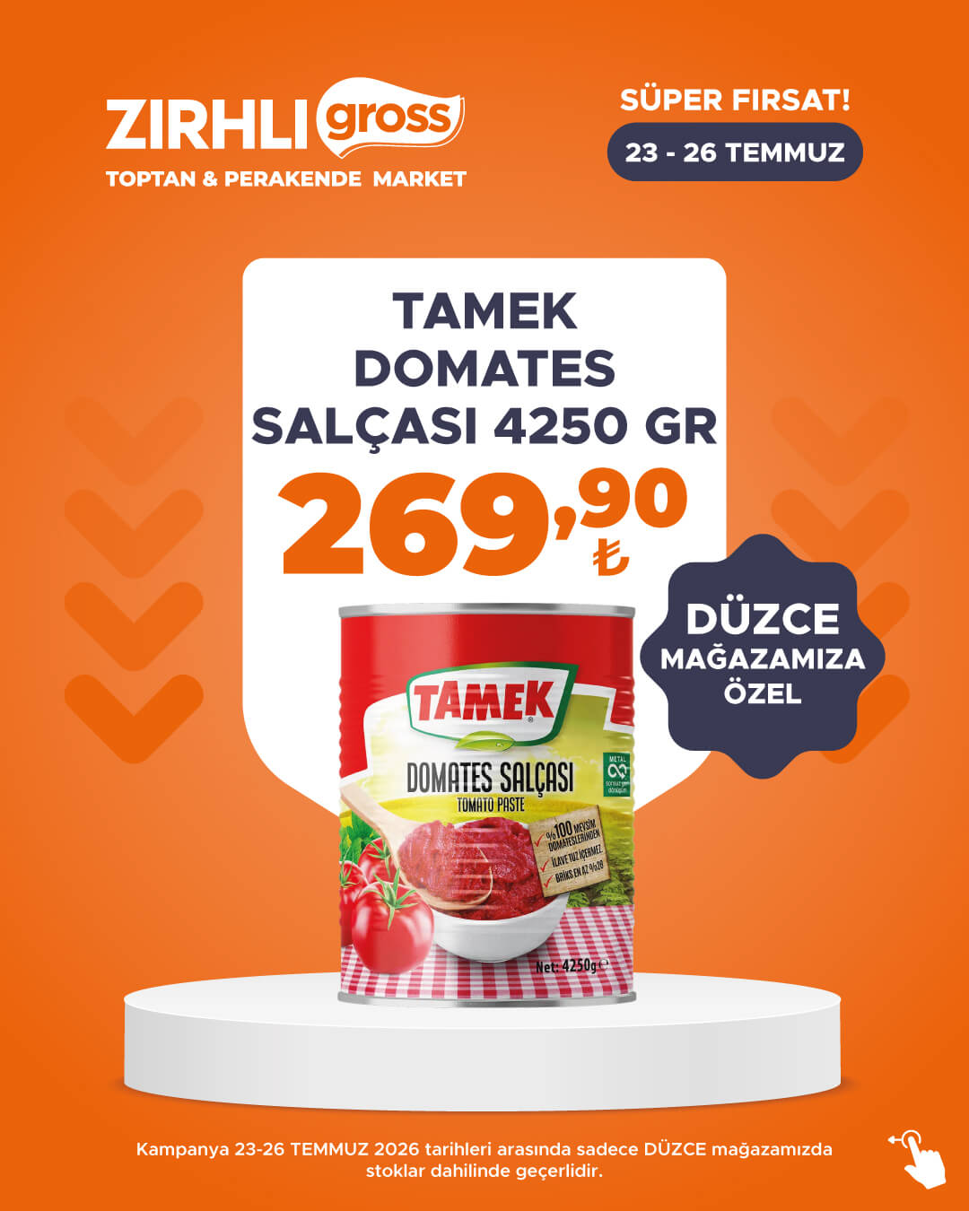 Zırhlı Toptan Market Broşürü 23-26 Temmuz — sayfa 12