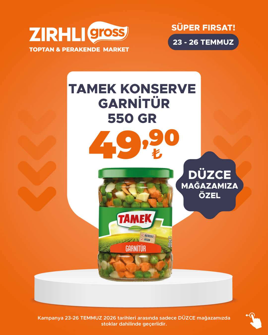 Zırhlı Toptan Market Broşürü 23-26 Temmuz — sayfa 13