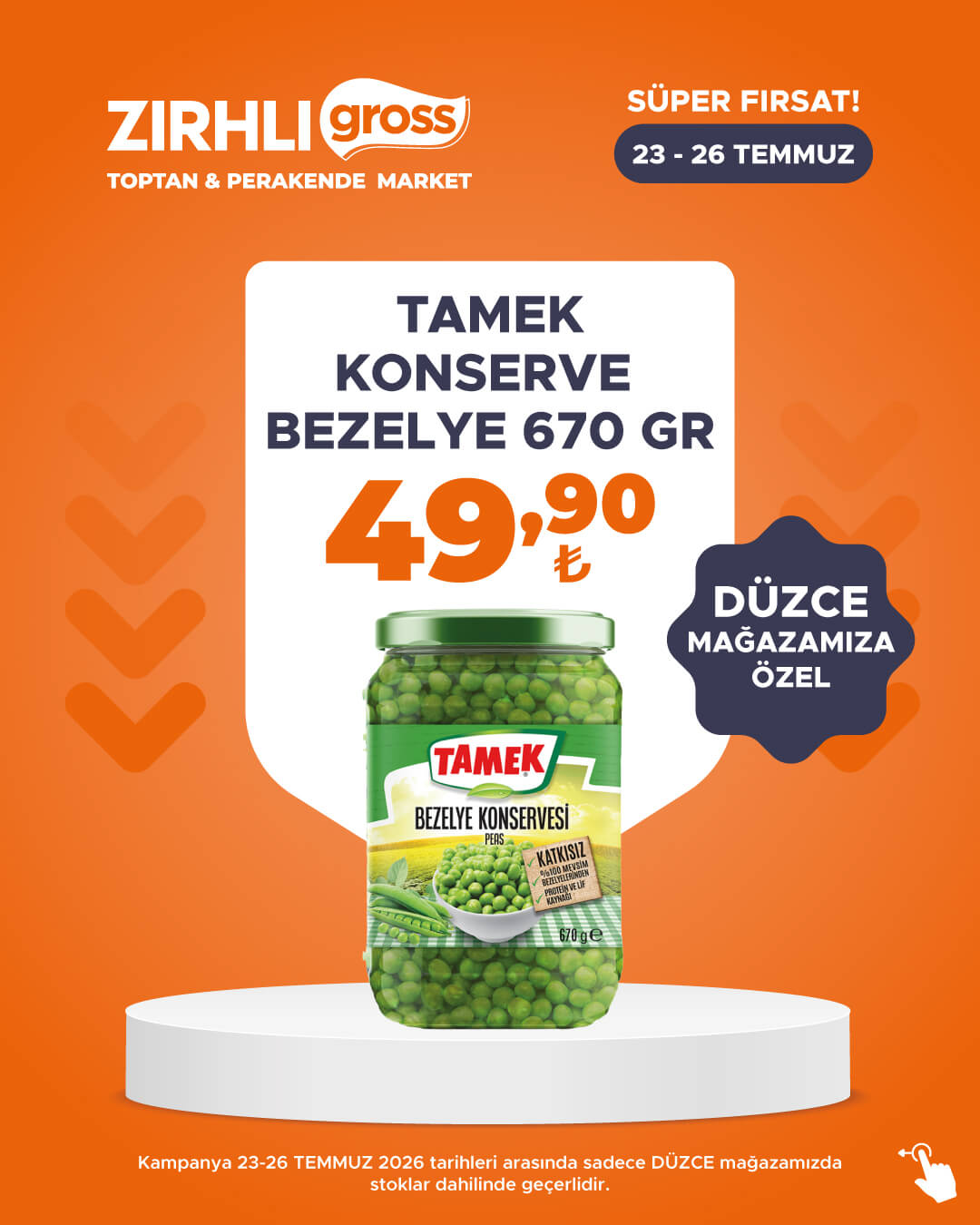 Zırhlı Toptan Market Broşürü 23-26 Temmuz — sayfa 14
