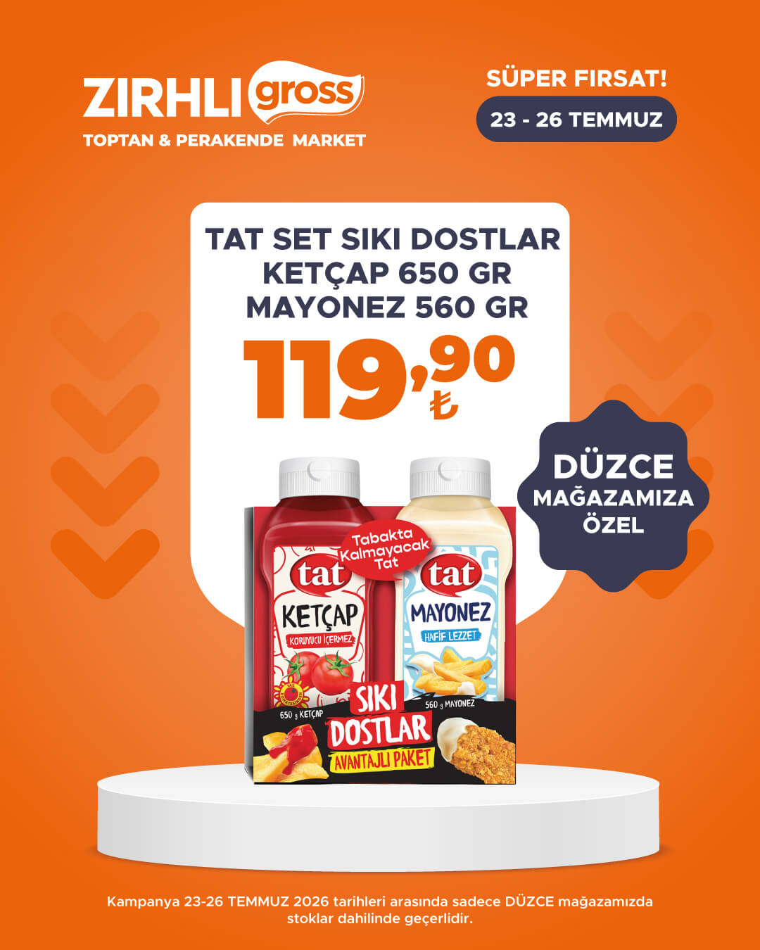 Zırhlı Toptan Market Broşürü 23-26 Temmuz — sayfa 16