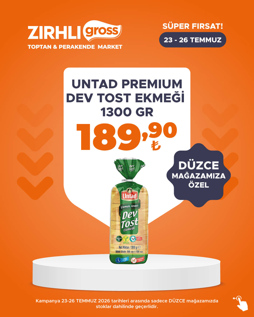 Zırhlı Toptan Market Broşürü 23-26 Temmuz — sayfa 21