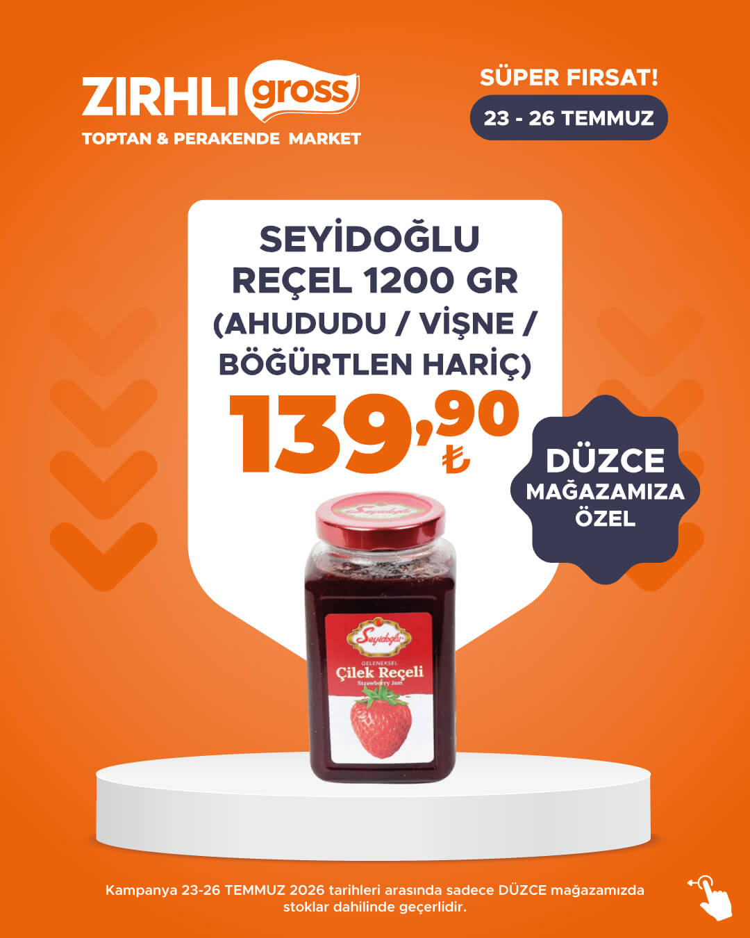 Zırhlı Toptan Market Broşürü 23-26 Temmuz — sayfa 25