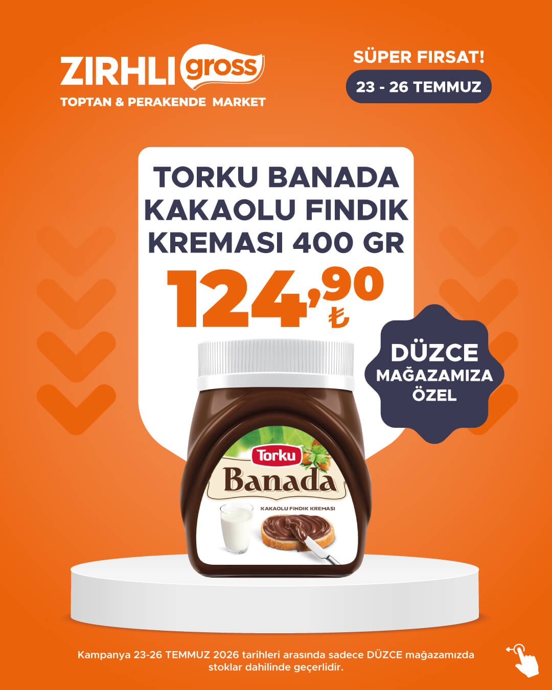 Zırhlı Toptan Market Broşürü 23-26 Temmuz — sayfa 26