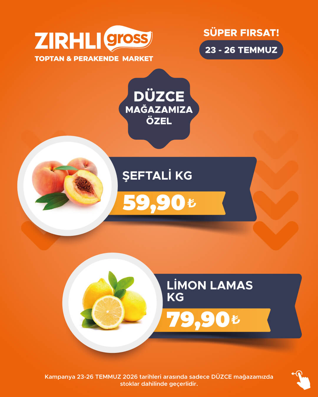 Zırhlı Toptan Market Broşürü 23-26 Temmuz — sayfa 3