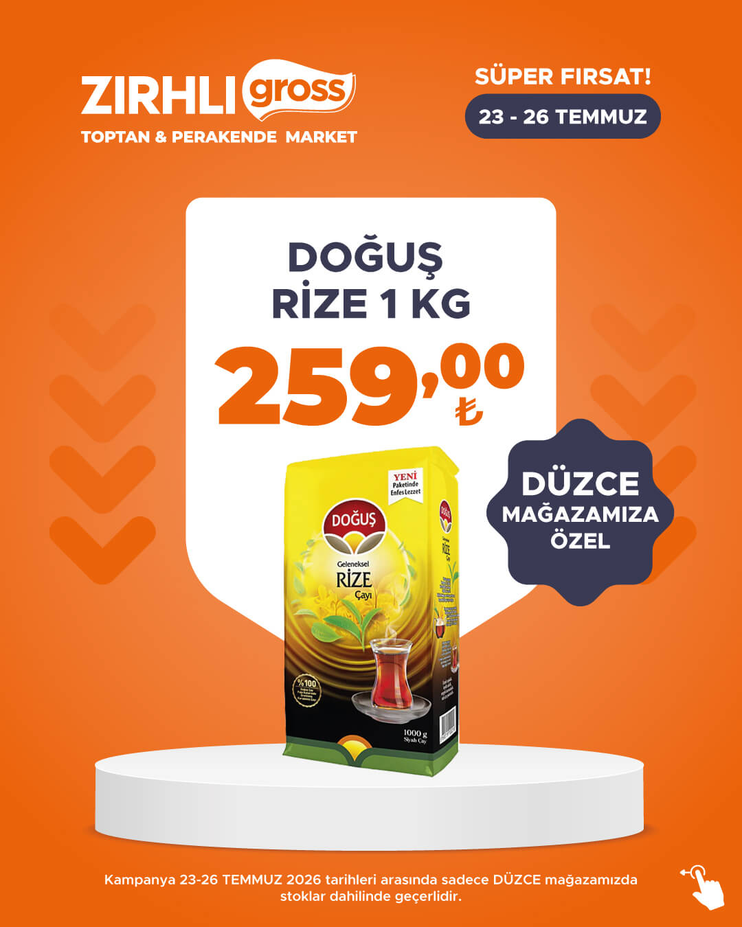 Zırhlı Toptan Market Broşürü 23-26 Temmuz — sayfa 31