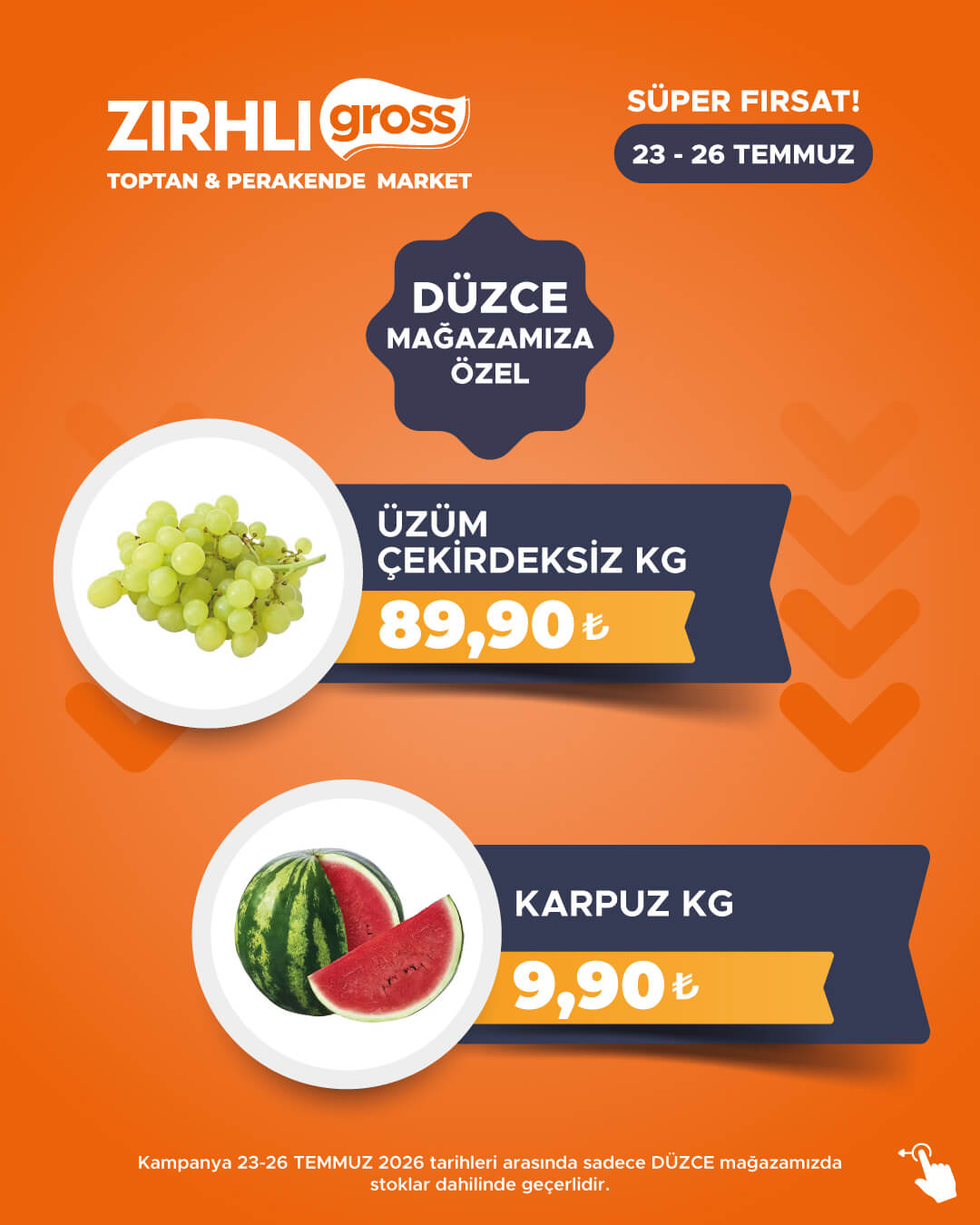 Zırhlı Toptan Market Broşürü 23-26 Temmuz — sayfa 4