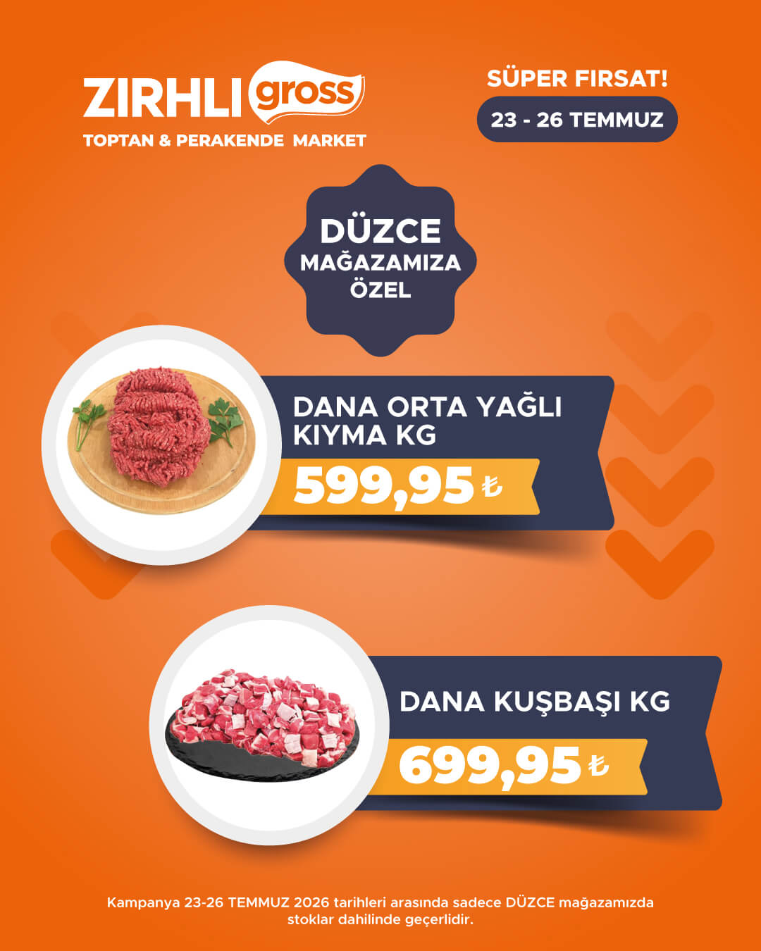 Zırhlı Toptan Market Broşürü 23-26 Temmuz — sayfa 6