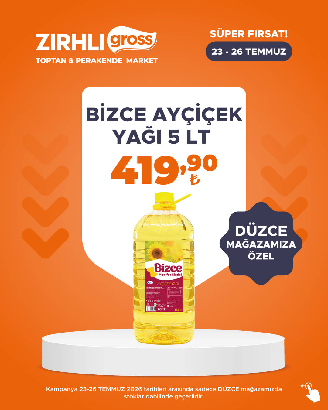 Zırhlı Toptan Market Broşürü 23-26 Temmuz — sayfa 7